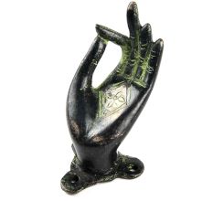 Mudra Door Handle Bronze Middle Finger