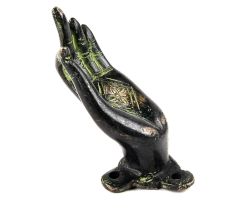 Mudra Door Handle Bronze Middle Finger
