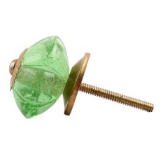 Green Melon Glass Drawer Knob Online