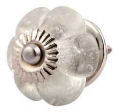 Clear Melon Glass Cabinet Knob Online