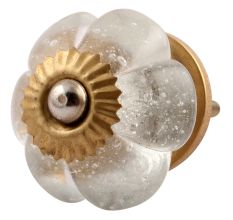 Clear Melon Glass Cabinet Knob Online