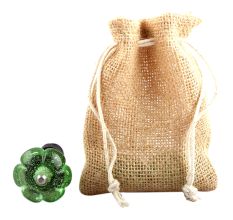 Green Melon Glass Wine Stopper