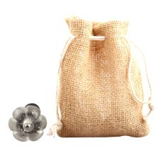 Clear Melon Glass Wine Stopper