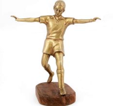 Handmade Brass Boy Figurine