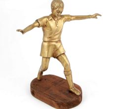 Handmade Brass Boy Figurine