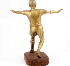 Handmade Brass Boy Figurine