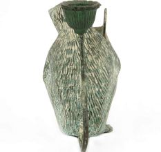 Bronze Monkey Candlestick Holder