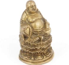 Bronze Statue of the Buddha Laughing