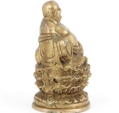Bronze Statue of the Buddha Laughing