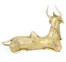 Brass Dhokra Nandi Bull