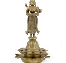 Brass Deepalakshmi Multidiyas