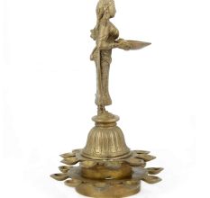 Brass Deepalakshmi Multidiyas