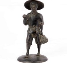Bronze Sculpture Fisherman