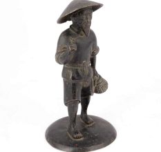 Bronze Sculpture Fisherman