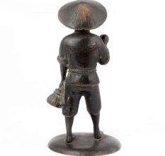 Bronze Sculpture Fisherman