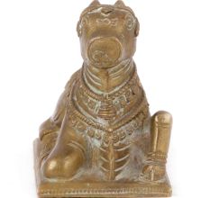 Brass Nandi Statue