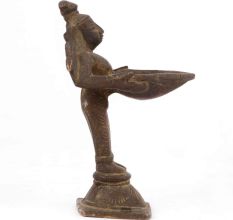 Bronze Deepalakshmi Oil Lamp