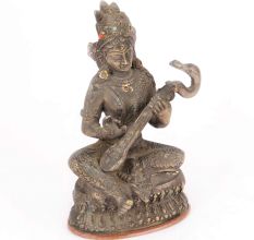 Bronze Saraswati Statue Saraswati