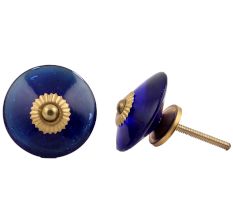 Navy Wheel Knob