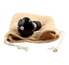 Black Melon Glass Wine Stopper