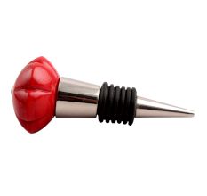 Red Melon Glass Wine Stopper