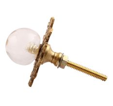 Clear Glass and Metal Cabinet Knobs Online