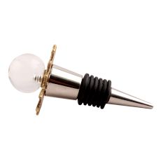 Clear Glass Wine Stopper