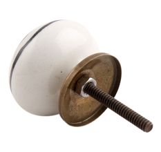 White Black Knob