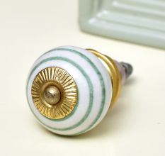 White Green Knob
