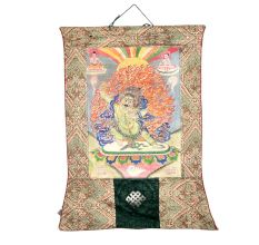 Vajrapani The Buddhist God Of Rain Thangka Painting