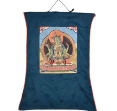 Tibetan Thanka Of Guhyasamaja Akshobhyavajra