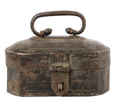Vintage Brass Trinket Box