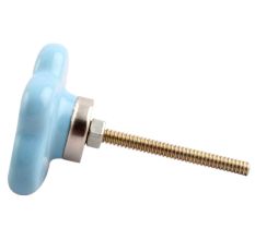 Turquoise Cloud Ceramic Cabinet Knob Online