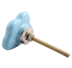 Turquoise Cloud Ceramic Cabinet Knob Online