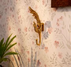 Brass Peacock Coat Hooks Hanger