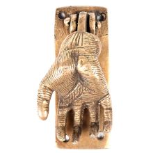 Brass Hand-Shaped Door Knocker
