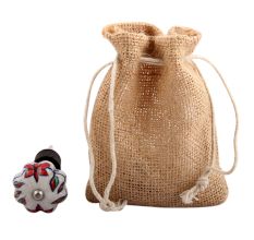 Plumeria medium Ceramic Wine Stopper