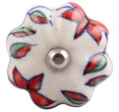Plumeria medium Ceramic Wine Stopper