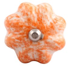 Sprinkled Orange Ceramic Wine Stopper