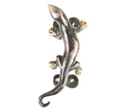 Lizard Shaped Bronze Door Handle