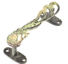 Peacock Bronze Door Pull Handles In Green Color