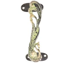 Peacock Bronze Door Pull Handles In Green Color