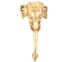 Handmade Brass Elephant Door Handles
