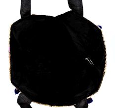 White Banjaga Zari Tote Bag
