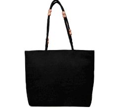Boho Black Paiseley Embroidery Shoulder Bag