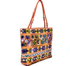 Vintage Kuchi Ahir Embroidery  Banjara  Bag