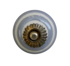 Grey Striped Knob