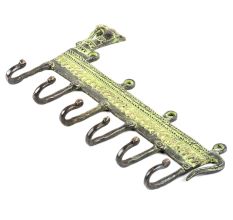 Decorative Bronze Camel Six Wall Hooks