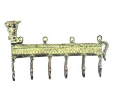 Decorative Bronze Camel Six Wall Hooks