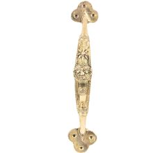 Brass Tribal Face Dokra Style Door Handle Pull